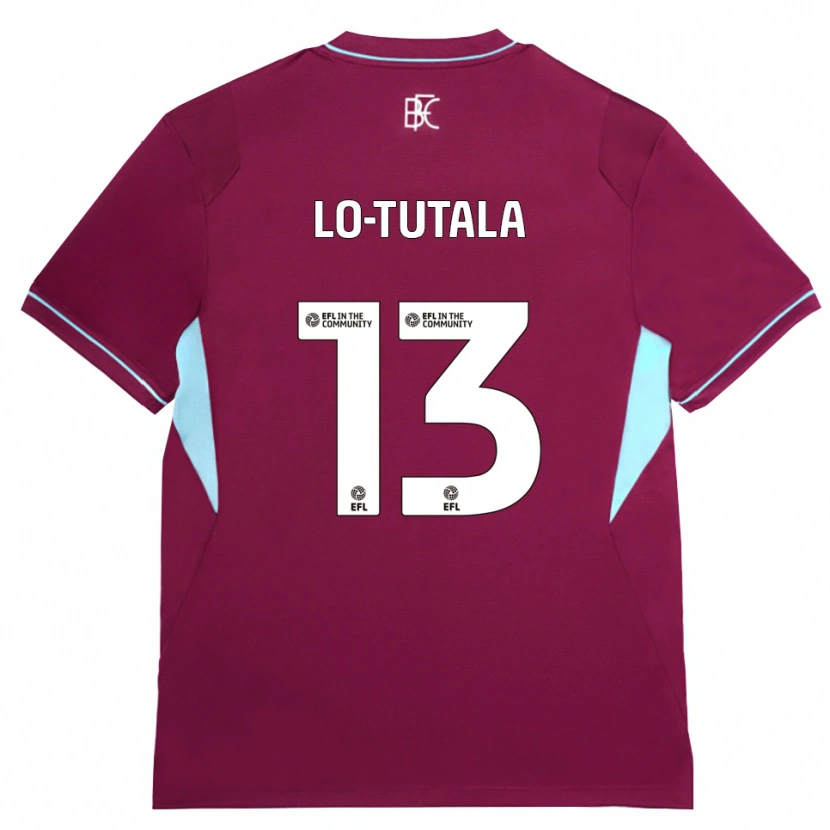 Danxen Hombre Camiseta Johanan Lo-Tutala #13 Borgoña Verde 1ª Equipación 2026/27 La Camisa México