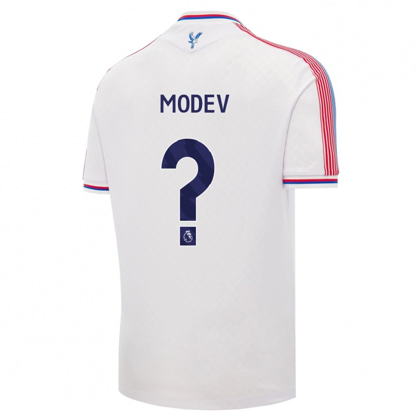 Danxen Hombre Camiseta Rosen Modev #0 Blanco Rojo Azul 1ª Equipación 2026/27 La Camisa México