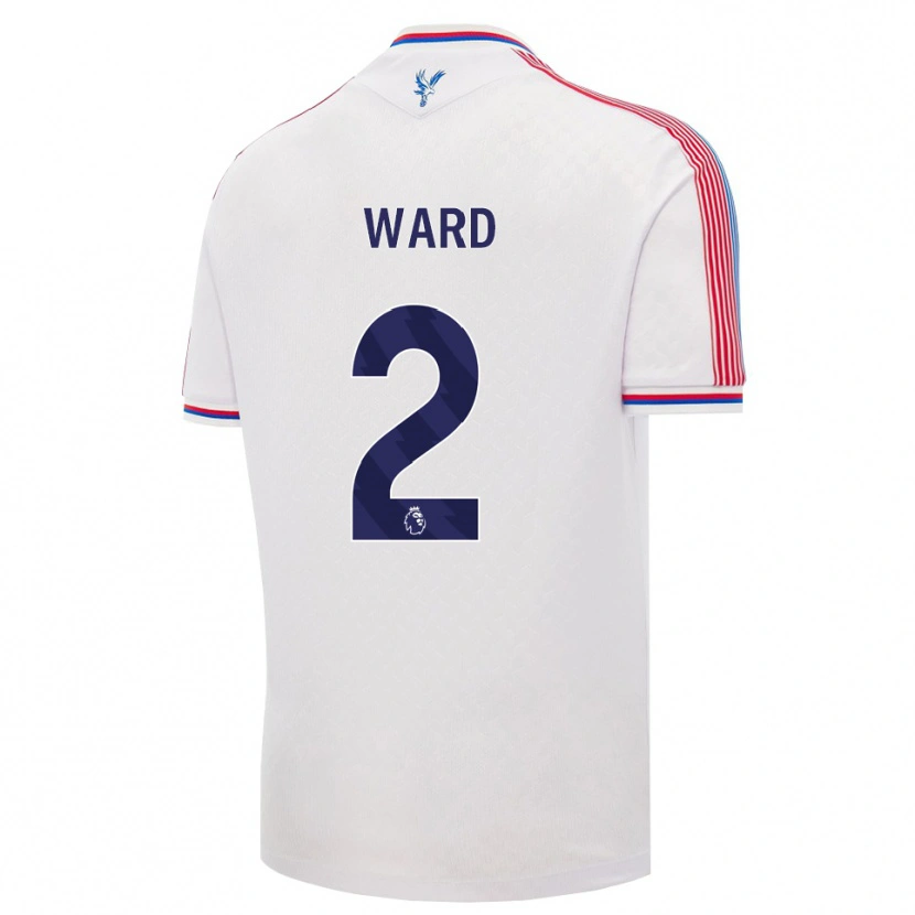 Danxen Hombre Camiseta Joel Ward #2 Blanco Rojo Azul 1ª Equipación 2026/27 La Camisa México