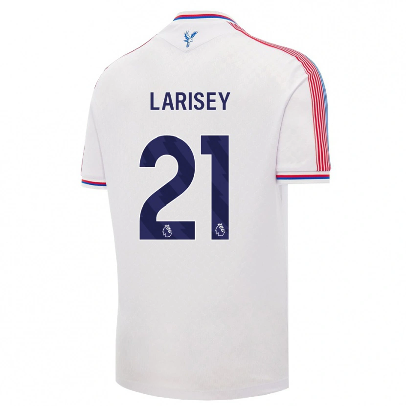 Danxen Hombre Camiseta Clarissa Larisey #21 Blanco Rojo Azul 1ª Equipación 2026/27 La Camisa México