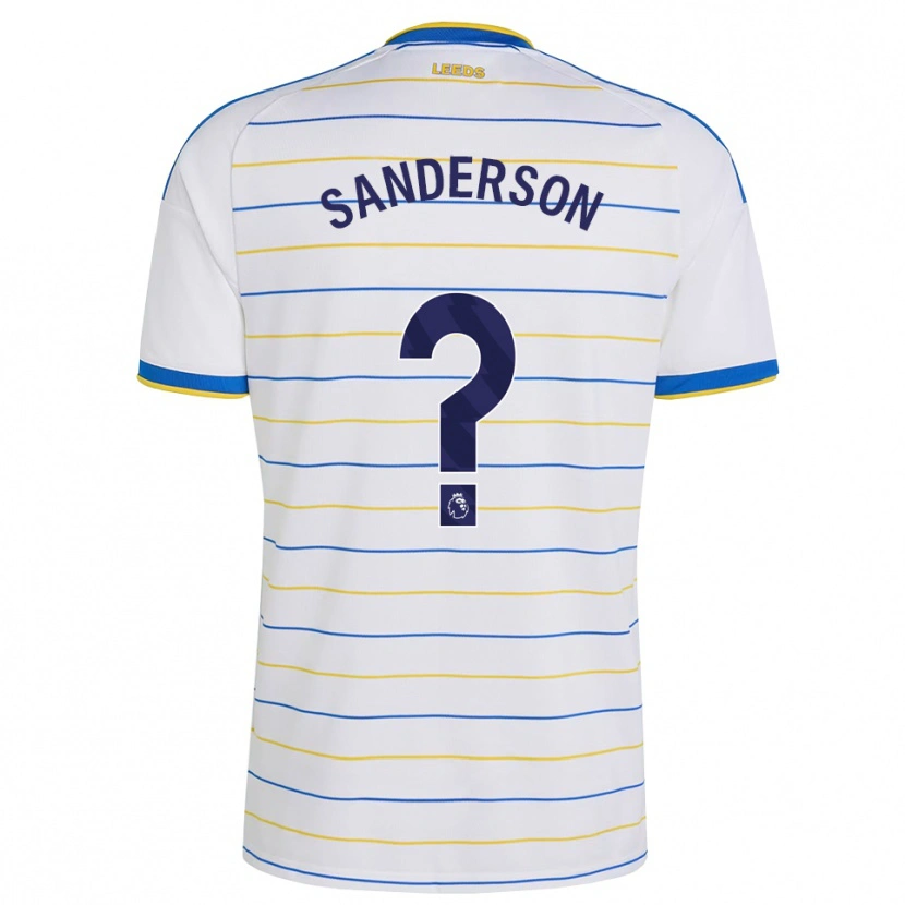 Danxen Hombre Camiseta Brittany Sanderson #0 Rojo Amarillo Azul 1ª Equipación 2026/27 La Camisa México