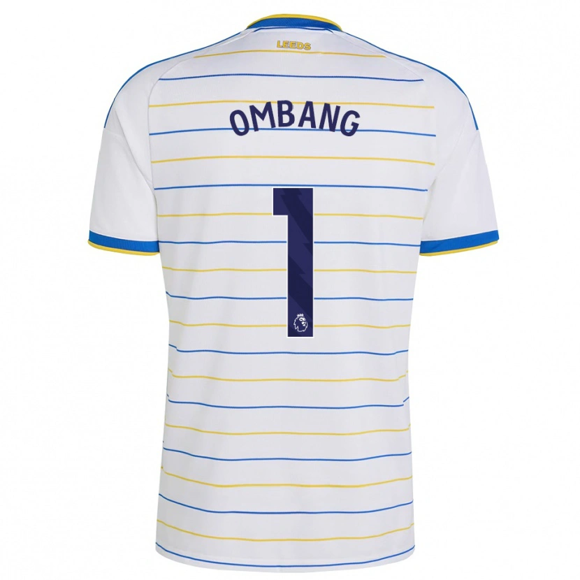 Danxen Hombre Camiseta Darryl Ombang #1 Rojo Amarillo Azul 1ª Equipación 2026/27 La Camisa México
