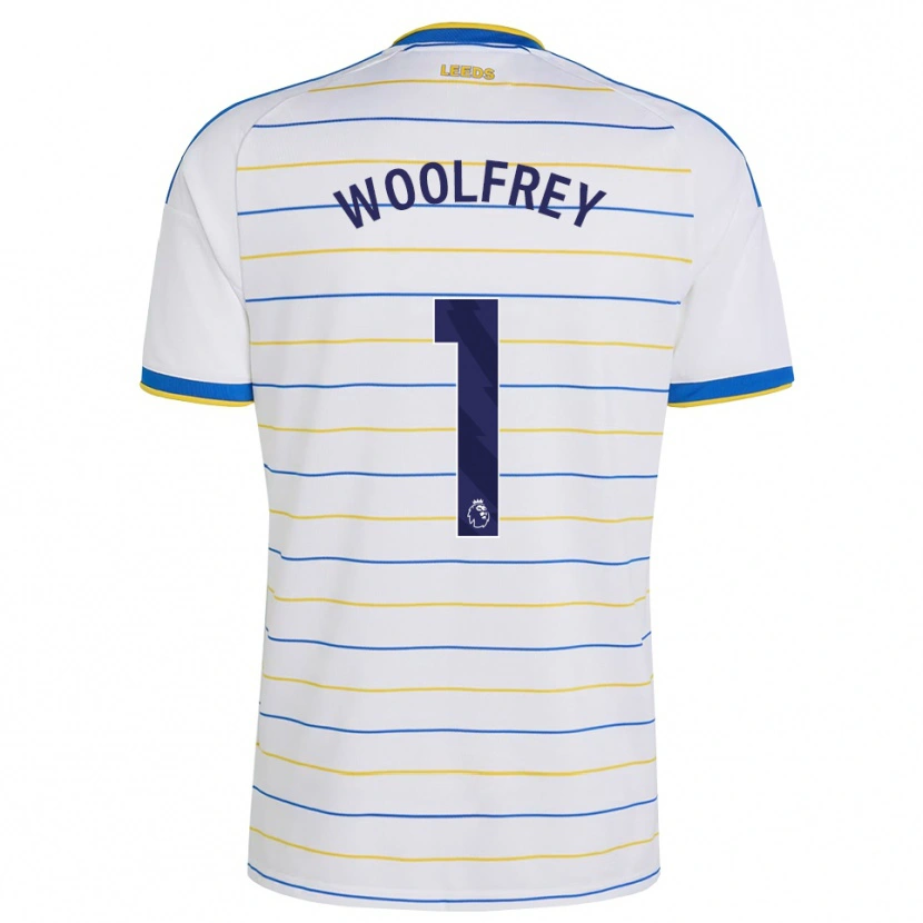 Danxen Hombre Camiseta Joshua Woolfrey #1 Rojo Amarillo Azul 1ª Equipación 2026/27 La Camisa México