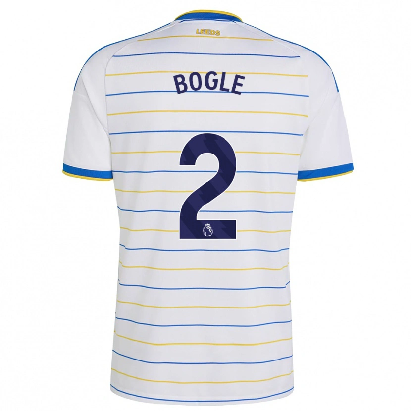 Danxen Hombre Camiseta Jayden Bogle #2 Rojo Amarillo Azul 1ª Equipación 2026/27 La Camisa México