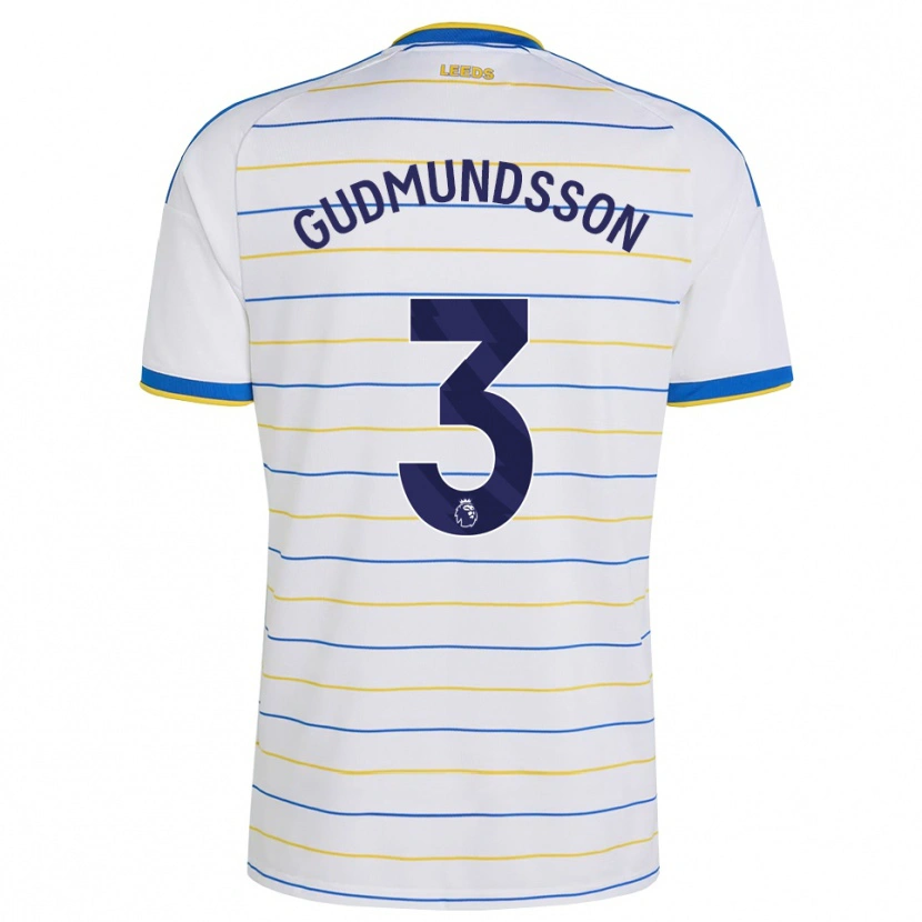 Danxen Hombre Camiseta Gabriel Gudmundsson #3 Rojo Amarillo Azul 1ª Equipación 2026/27 La Camisa México