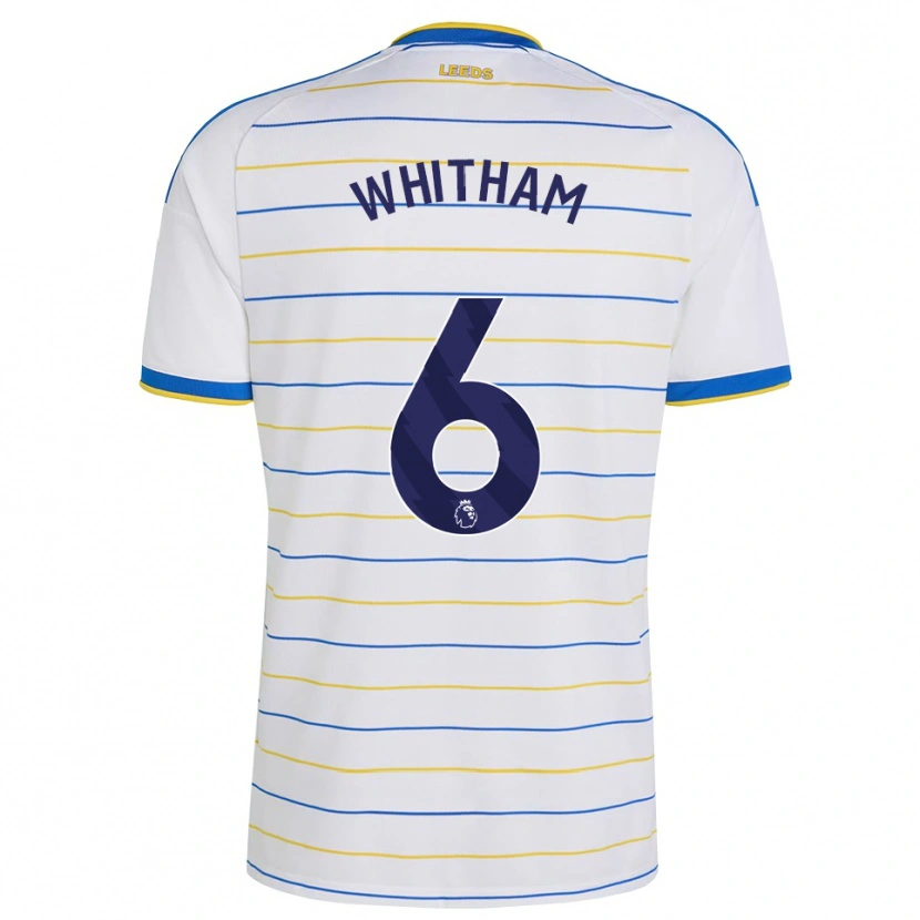 Danxen Hombre Camiseta Danielle Whitham #6 Rojo Amarillo Azul 1ª Equipación 2026/27 La Camisa México