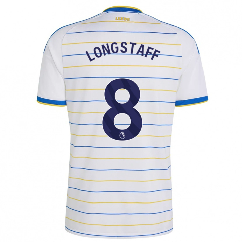Danxen Hombre Camiseta Sean Longstaff #8 Rojo Amarillo Azul 1ª Equipación 2026/27 La Camisa México