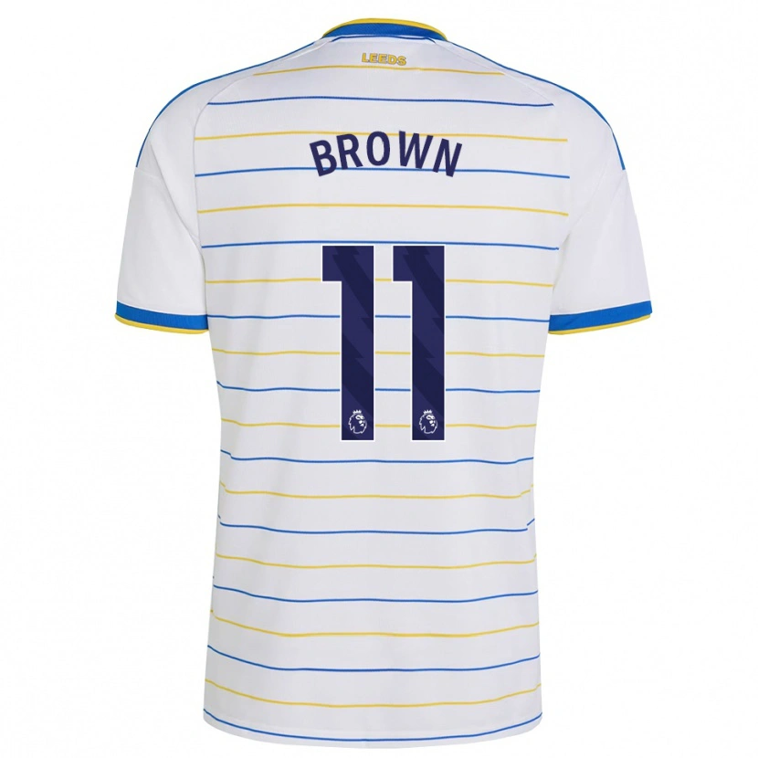 Danxen Hombre Camiseta Abbie Brown #11 Rojo Amarillo Azul 1ª Equipación 2026/27 La Camisa México