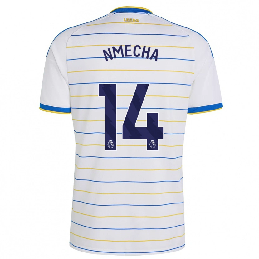 Danxen Hombre Camiseta Lukas Nmecha #14 Rojo Amarillo Azul 1ª Equipación 2026/27 La Camisa México