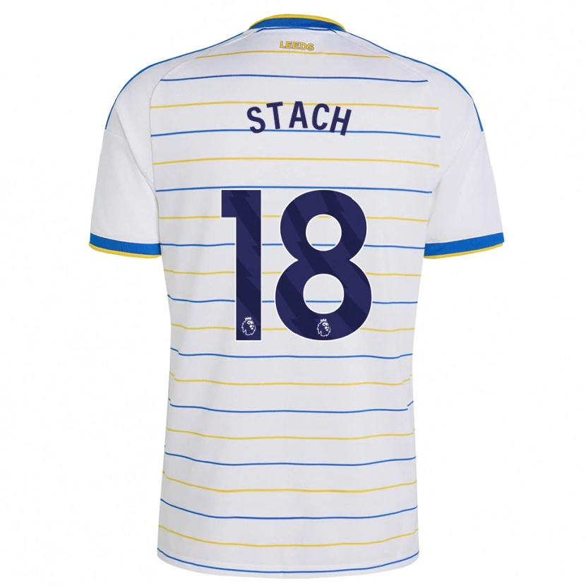Danxen Hombre Camiseta Anton Stach #18 Rojo Amarillo Azul 1ª Equipación 2026/27 La Camisa México