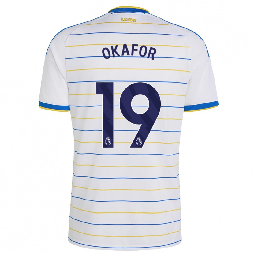 Danxen Hombre Camiseta Noah Okafor #19 Rojo Amarillo Azul 1ª Equipación 2026/27 La Camisa México