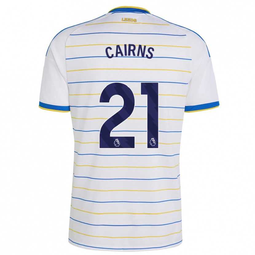 Danxen Hombre Camiseta Alex Cairns #21 Rojo Amarillo Azul 1ª Equipación 2026/27 La Camisa México
