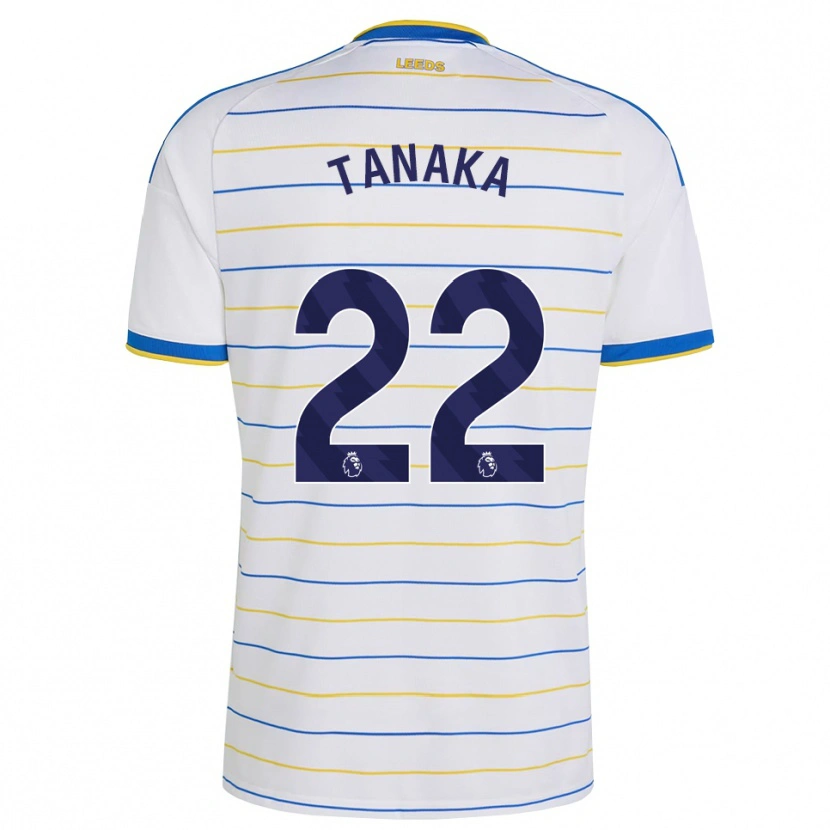 Danxen Hombre Camiseta Ao Tanaka #22 Rojo Amarillo Azul 1ª Equipación 2026/27 La Camisa México