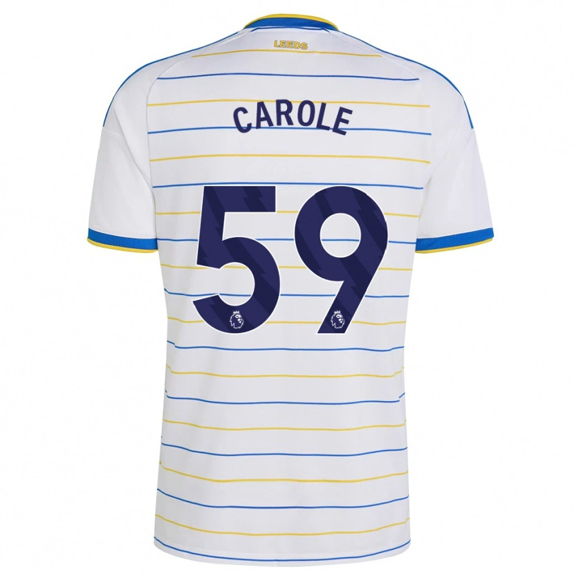 Danxen Hombre Camiseta Keenan Carole #59 Rojo Amarillo Azul 1ª Equipación 2026/27 La Camisa México