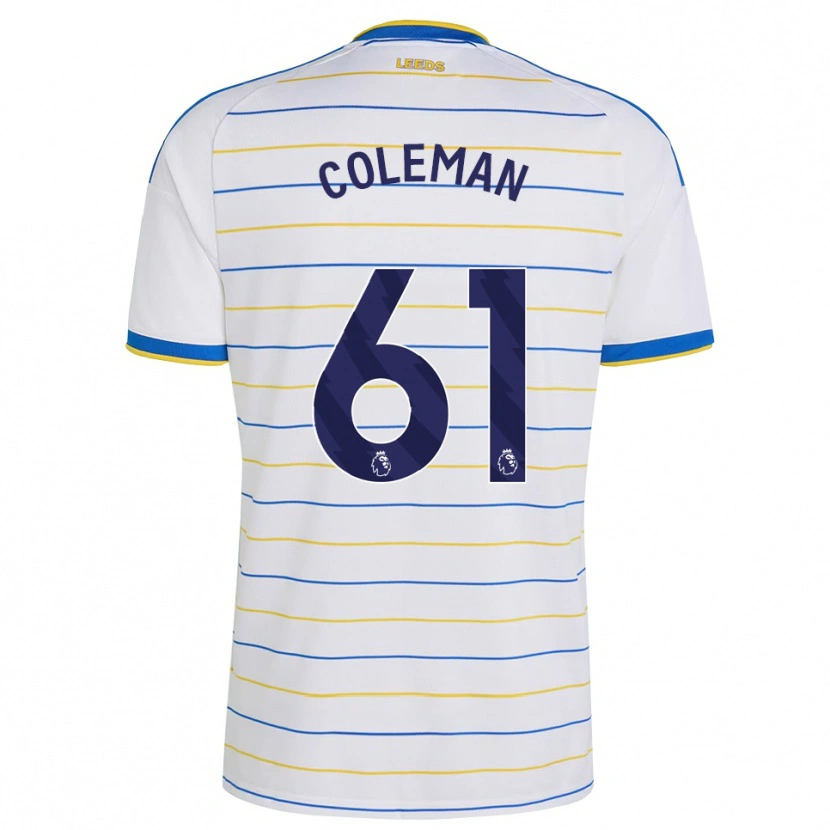 Danxen Hombre Camiseta Cian Coleman #61 Rojo Amarillo Azul 1ª Equipación 2026/27 La Camisa México