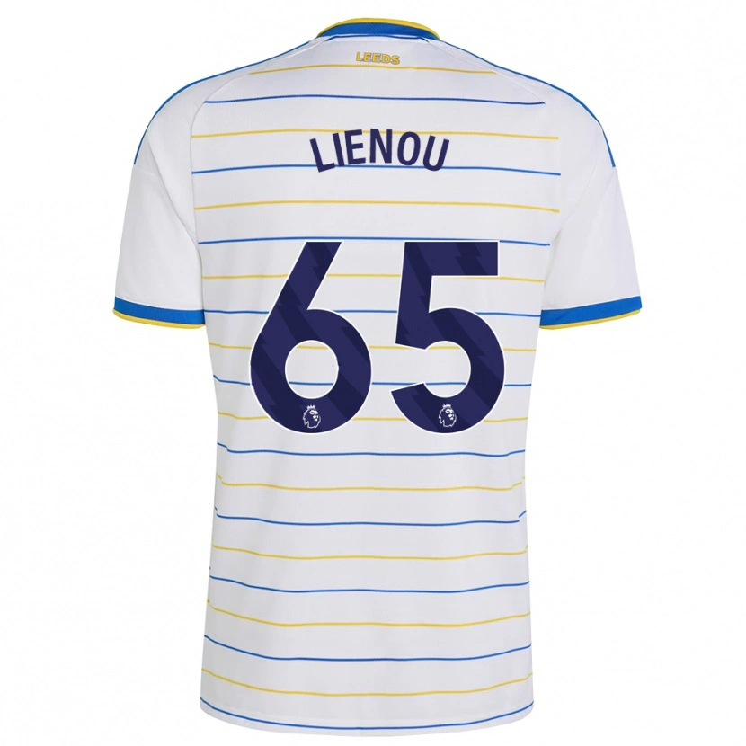 Danxen Hombre Camiseta Jayden Lienou #65 Rojo Amarillo Azul 1ª Equipación 2026/27 La Camisa México