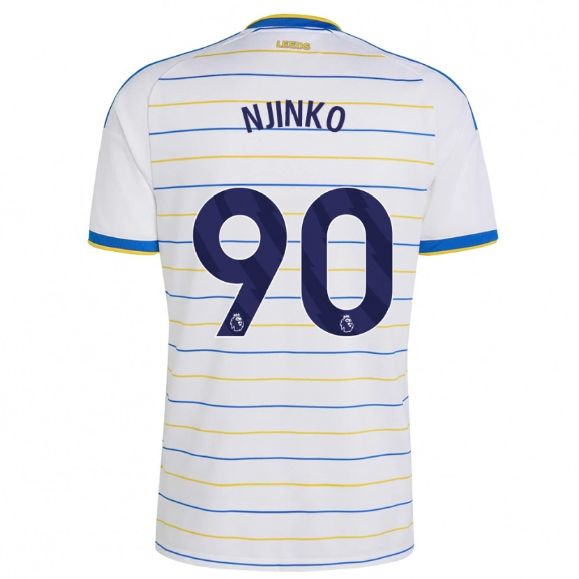 Danxen Hombre Camiseta Carrick Njinko #90 Rojo Amarillo Azul 1ª Equipación 2026/27 La Camisa México
