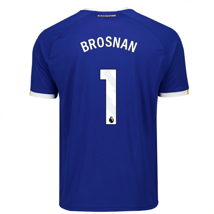 Danxen Hombre Camiseta Courtney Brosnan #1 Azul Blanco Amarillo 1ª Equipación 2026/27 La Camisa México