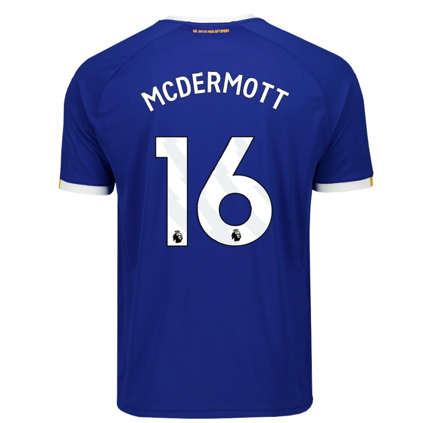 Danxen Hombre Camiseta Tom Mcdermott #16 Azul Blanco Amarillo 1ª Equipación 2026/27 La Camisa México