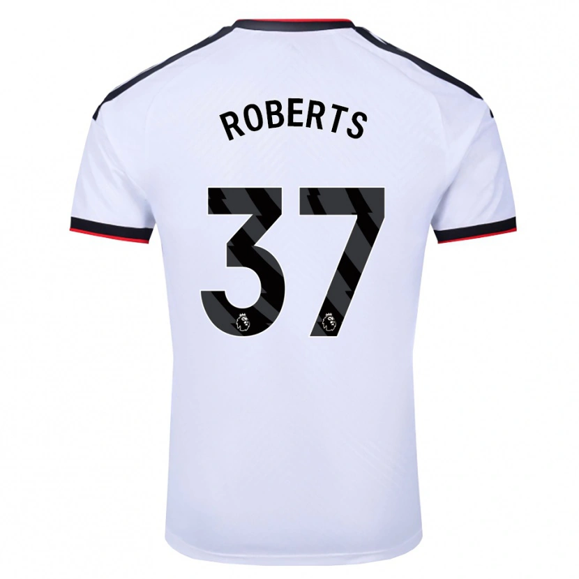 Danxen Hombre Camiseta Sophia Roberts #37 Blanco Negro Rojo 1ª Equipación 2026/27 La Camisa México