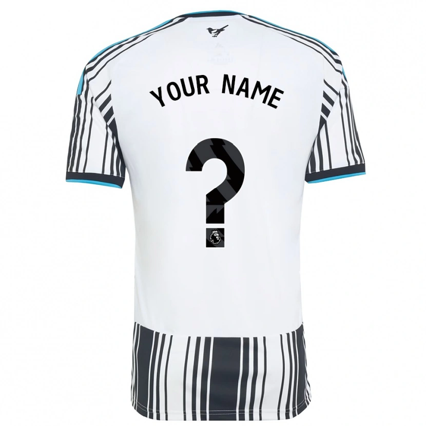 Danxen Hombre Camiseta Su Nombre #0 Azulcielo Negro Blanco 1ª Equipación 2026/27 La Camisa México