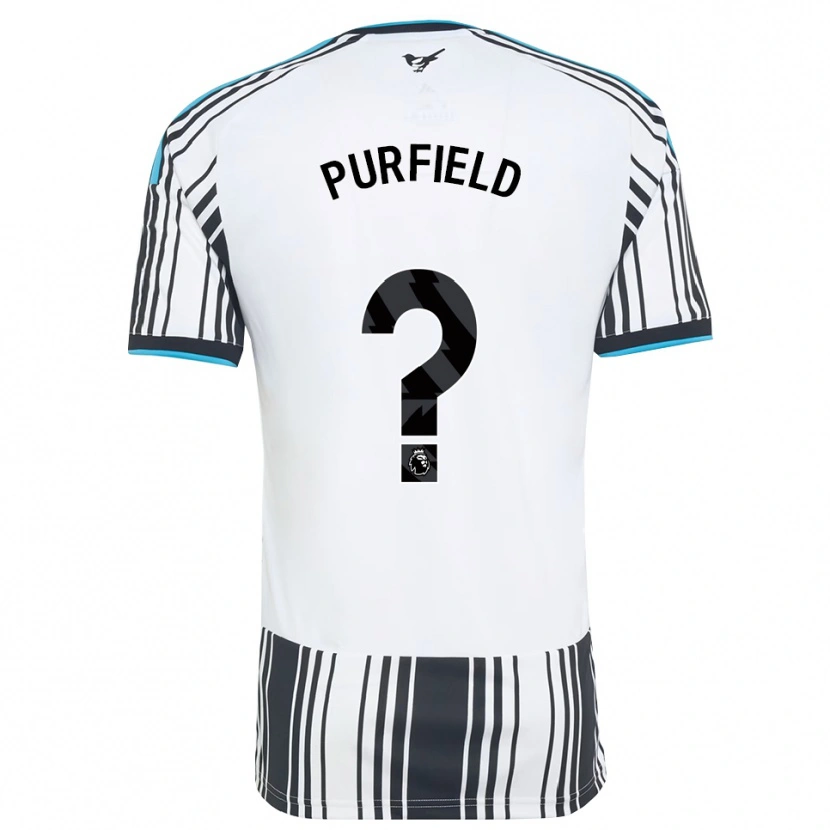 Danxen Hombre Camiseta Jemma Purfield #0 Azulcielo Negro Blanco 1ª Equipación 2026/27 La Camisa México