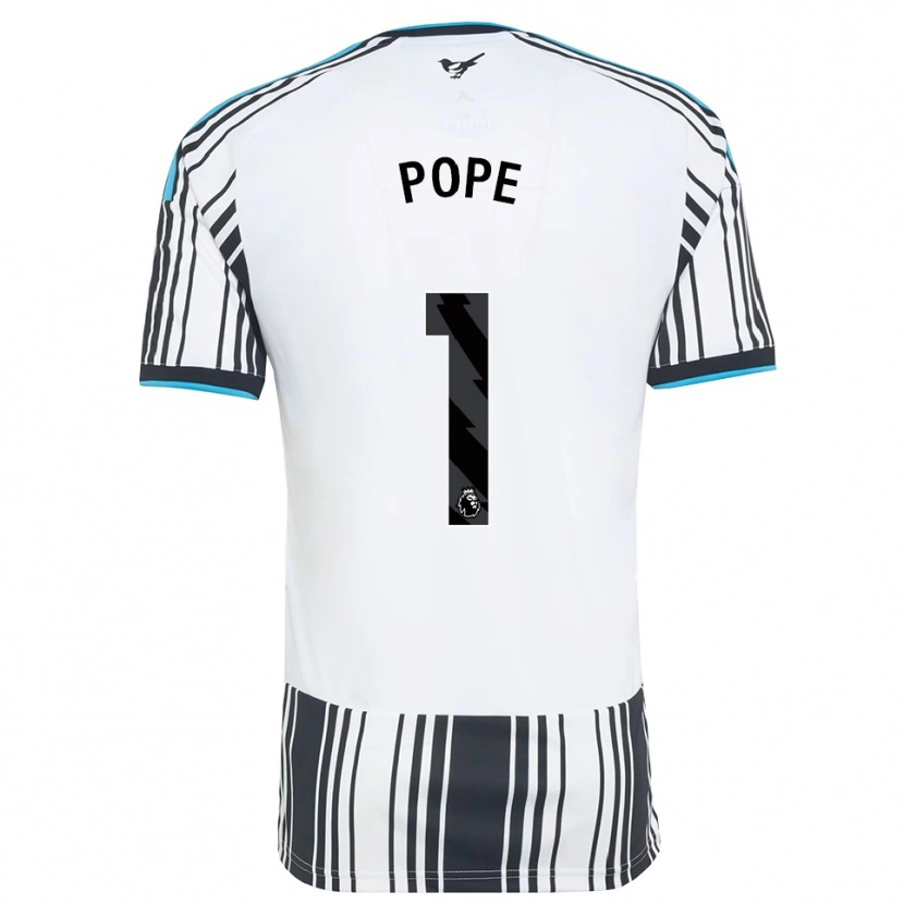 Danxen Hombre Camiseta Nick Pope #1 Azulcielo Negro Blanco 1ª Equipación 2026/27 La Camisa México