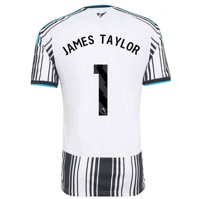 Danxen Hombre Camiseta James Taylor #1 Azulcielo Negro Blanco 1ª Equipación 2026/27 La Camisa México