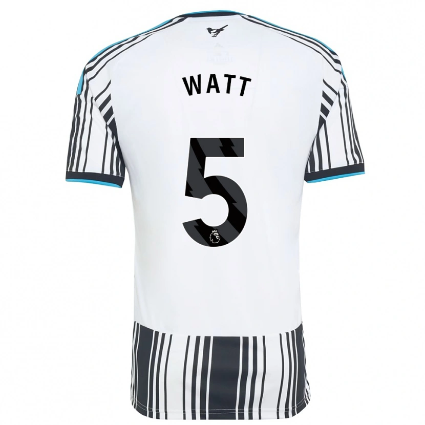 Danxen Hombre Camiseta Olivia Watt #5 Azulcielo Negro Blanco 1ª Equipación 2026/27 La Camisa México
