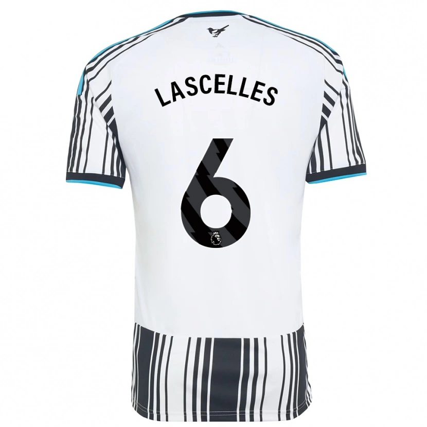 Danxen Hombre Camiseta Jamaal Lascelles #6 Azulcielo Negro Blanco 1ª Equipación 2026/27 La Camisa México
