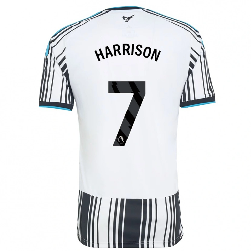 Danxen Hombre Camiseta Alfie Harrison #7 Azulcielo Negro Blanco 1ª Equipación 2026/27 La Camisa México