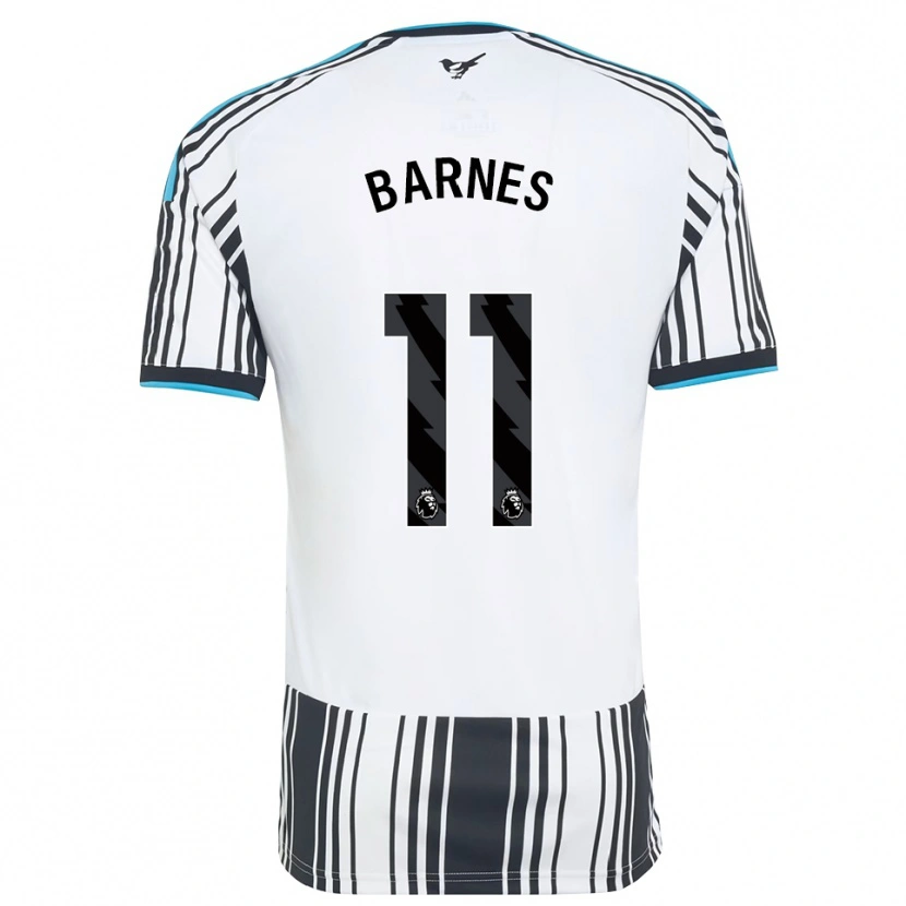 Danxen Hombre Camiseta Harvey Barnes #11 Azulcielo Negro Blanco 1ª Equipación 2026/27 La Camisa México