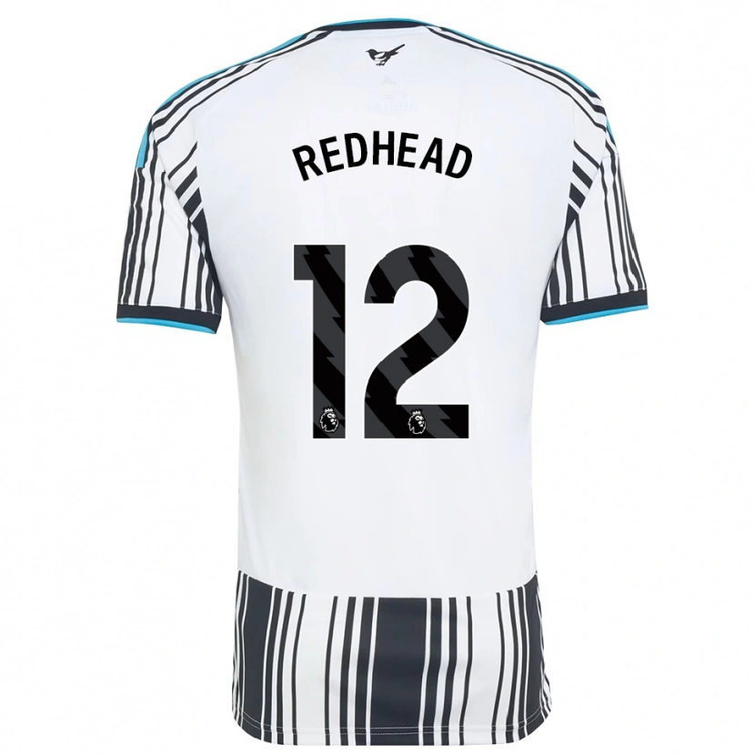 Danxen Hombre Camiseta Cara Milne-Redhead #12 Azulcielo Negro Blanco 1ª Equipación 2026/27 La Camisa México