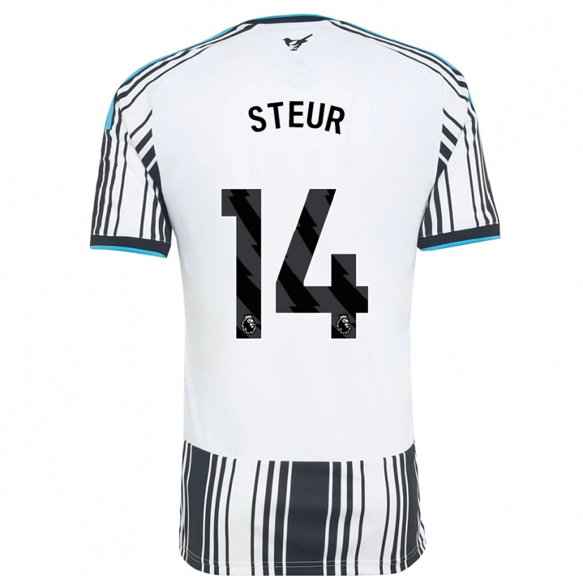 Danxen Hombre Camiseta Sean Steur #14 Azulcielo Negro Blanco 1ª Equipación 2026/27 La Camisa México