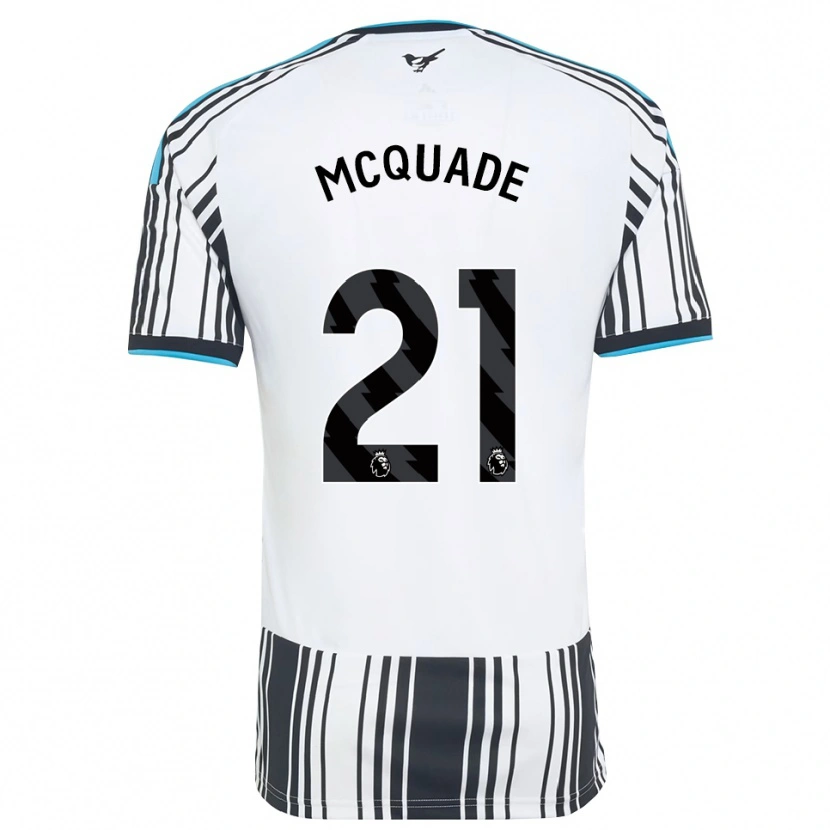 Danxen Hombre Camiseta Jasmine Mcquade #21 Azulcielo Negro Blanco 1ª Equipación 2026/27 La Camisa México
