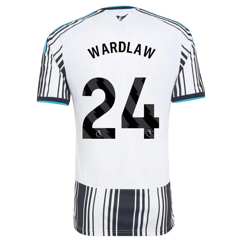 Danxen Hombre Camiseta Charlotte Wardlaw #24 Azulcielo Negro Blanco 1ª Equipación 2026/27 La Camisa México
