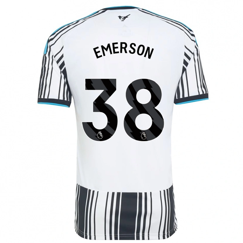 Danxen Hombre Camiseta Johnny Emerson #38 Azulcielo Negro Blanco 1ª Equipación 2026/27 La Camisa México
