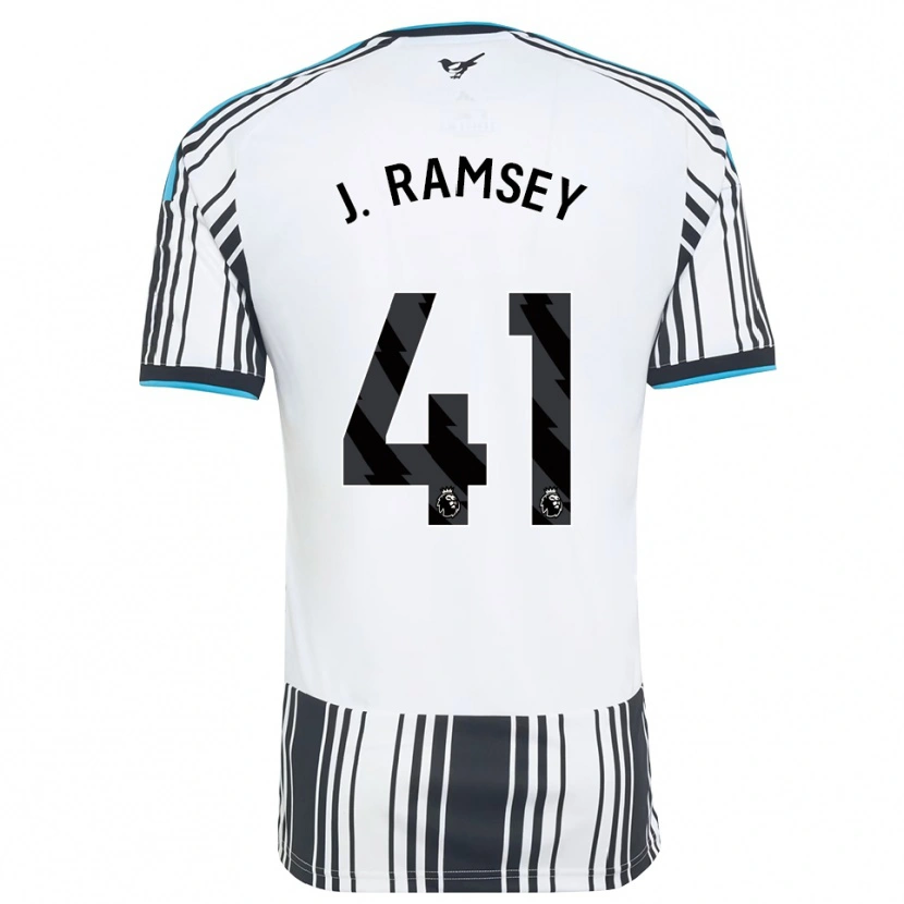 Danxen Hombre Camiseta Jacob Ramsey #41 Azulcielo Negro Blanco 1ª Equipación 2026/27 La Camisa México