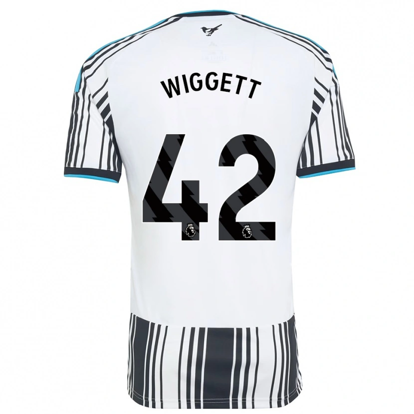 Danxen Hombre Camiseta Charlie Wiggett #42 Azulcielo Negro Blanco 1ª Equipación 2026/27 La Camisa México