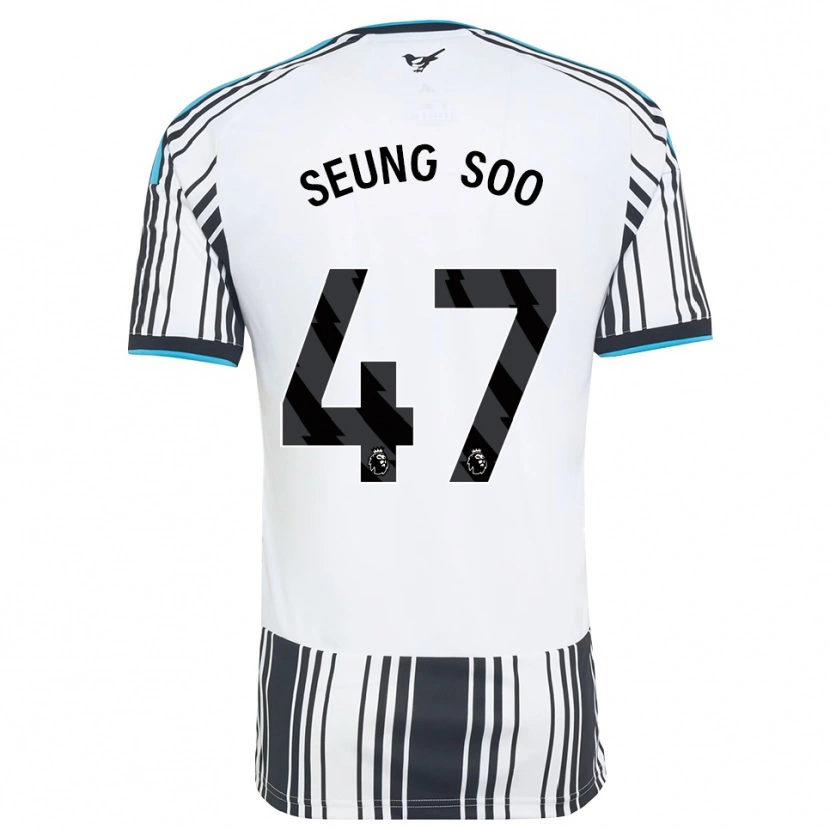 Danxen Hombre Camiseta Seung-Soo Park #47 Azulcielo Negro Blanco 1ª Equipación 2026/27 La Camisa México