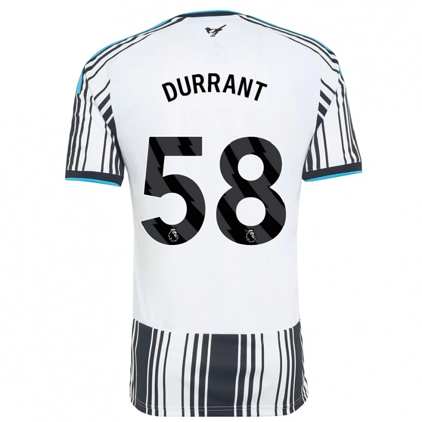 Danxen Hombre Camiseta Jake Durrant #58 Azulcielo Negro Blanco 1ª Equipación 2026/27 La Camisa México