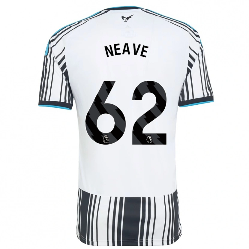 Danxen Hombre Camiseta Sean Neave #62 Azulcielo Negro Blanco 1ª Equipación 2026/27 La Camisa México