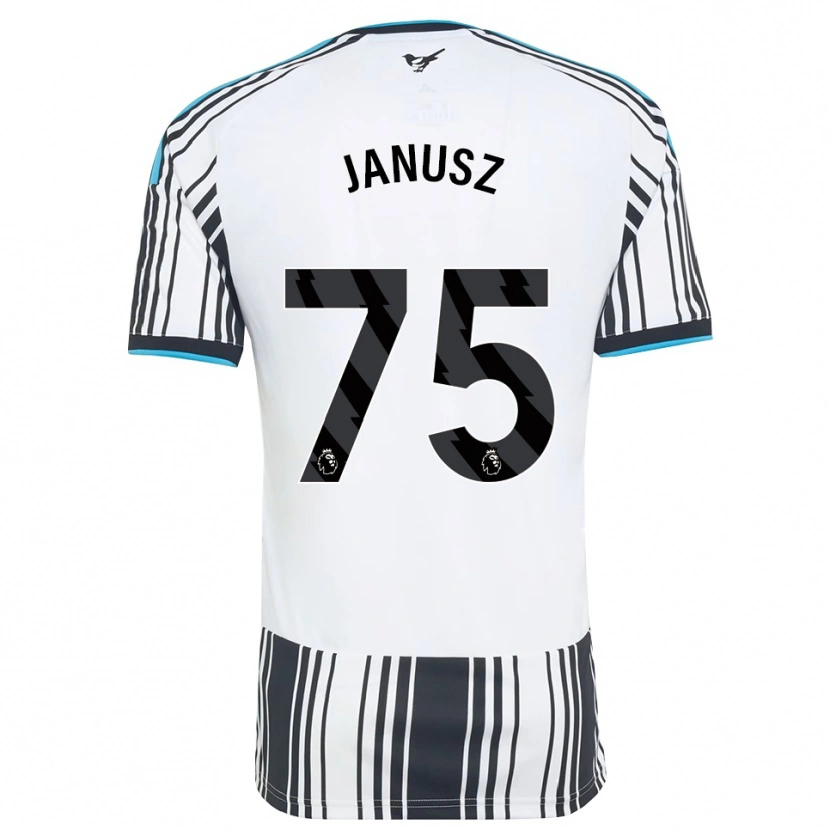 Danxen Hombre Camiseta Adrian Janusz #75 Azulcielo Negro Blanco 1ª Equipación 2026/27 La Camisa México
