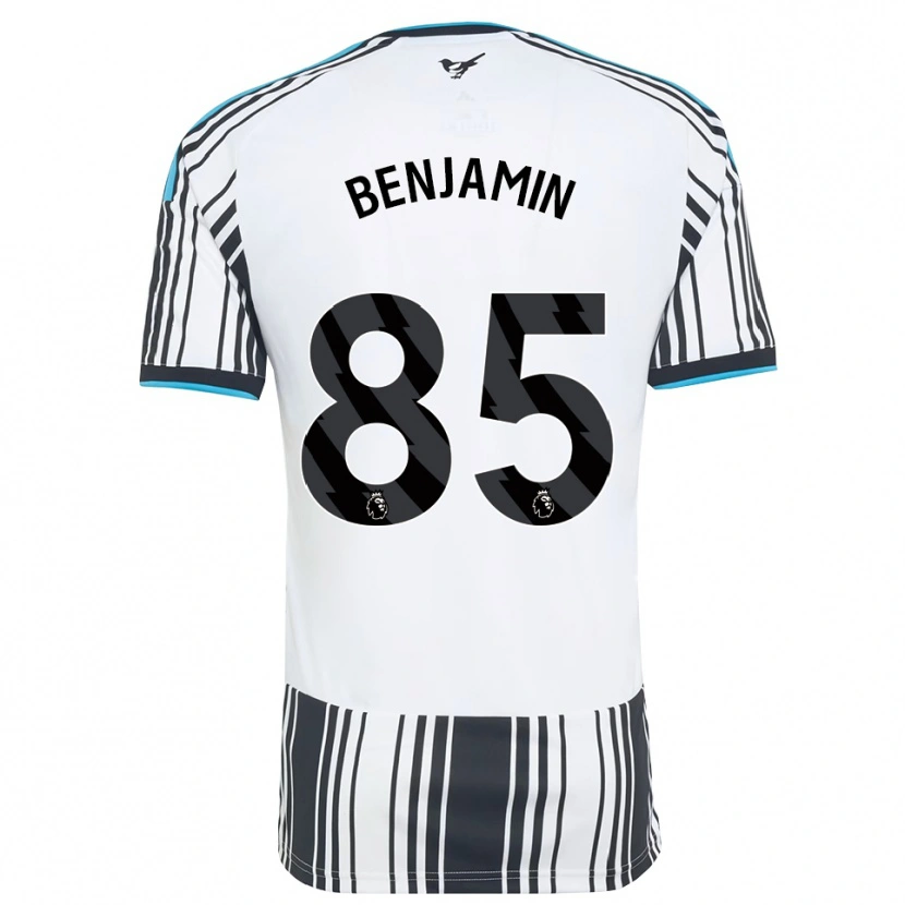 Danxen Hombre Camiseta Theo Benjamin #85 Azulcielo Negro Blanco 1ª Equipación 2026/27 La Camisa México