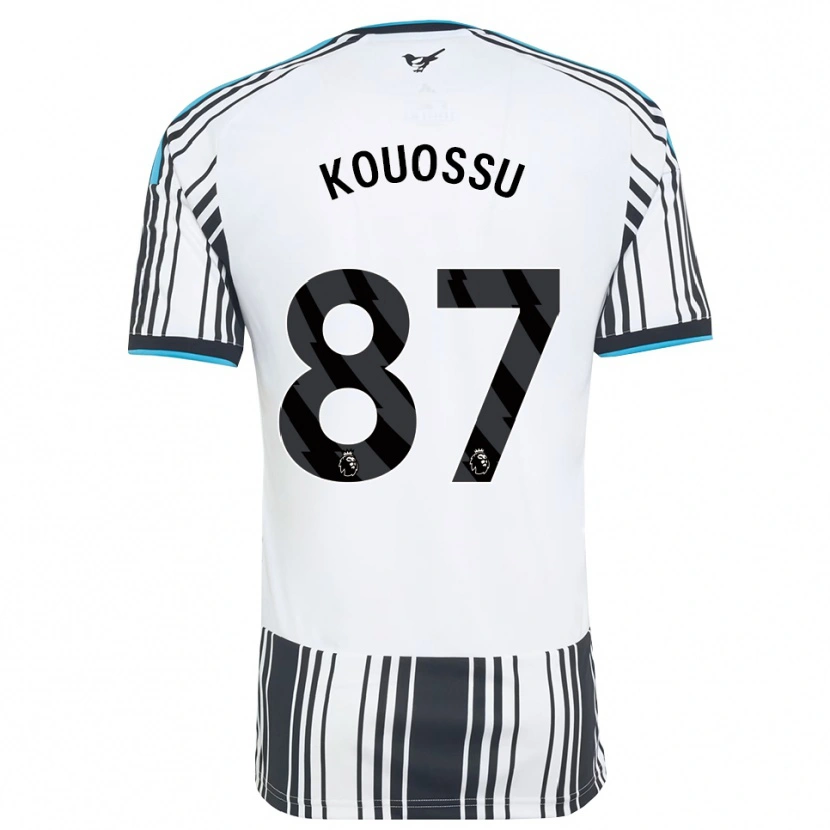 Danxen Hombre Camiseta Jayden Kouossu #87 Azulcielo Negro Blanco 1ª Equipación 2026/27 La Camisa México