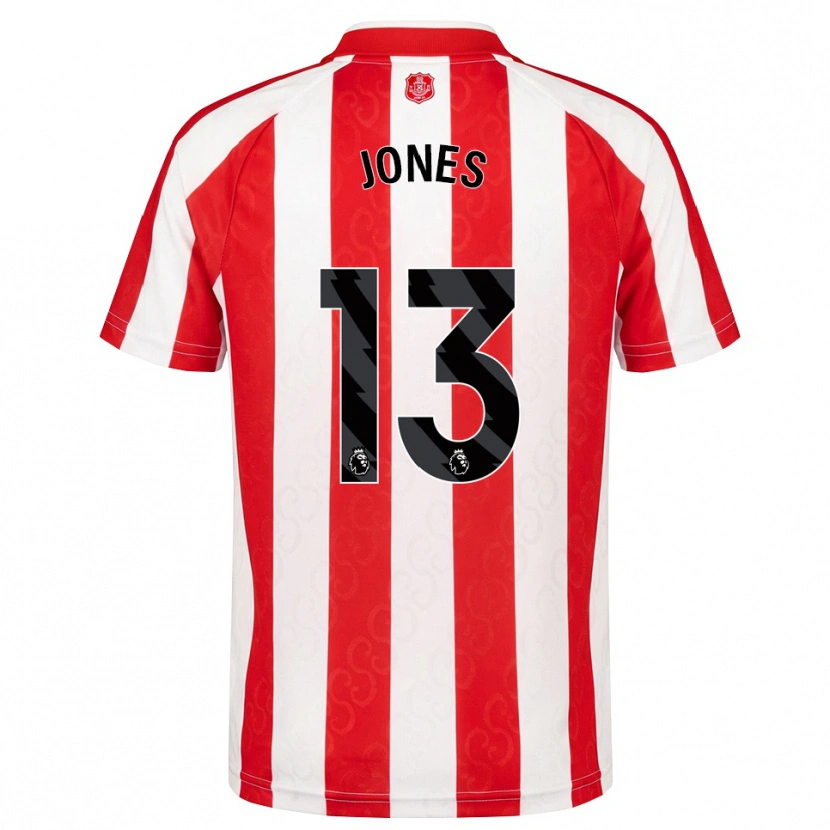 Danxen Hombre Camiseta Josh Jones #13 Rojo Blanco Negro 1ª Equipación 2026/27 La Camisa México