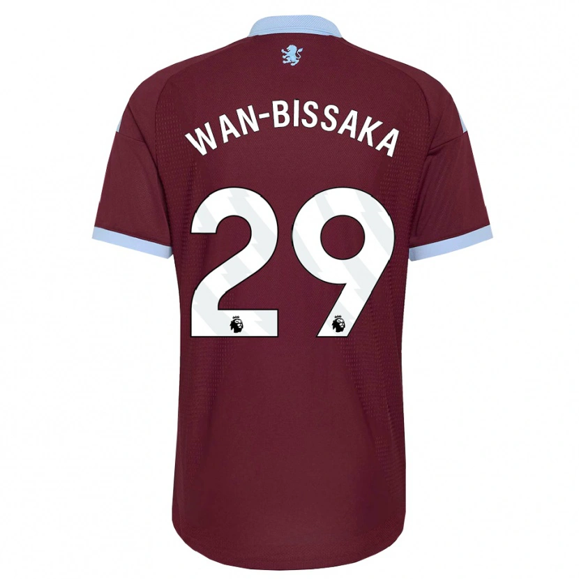Danxen Hombre Camiseta Aaron Wan-Bissaka #29 Azulaciano Borgoña 1ª Equipación 2026/27 La Camisa México