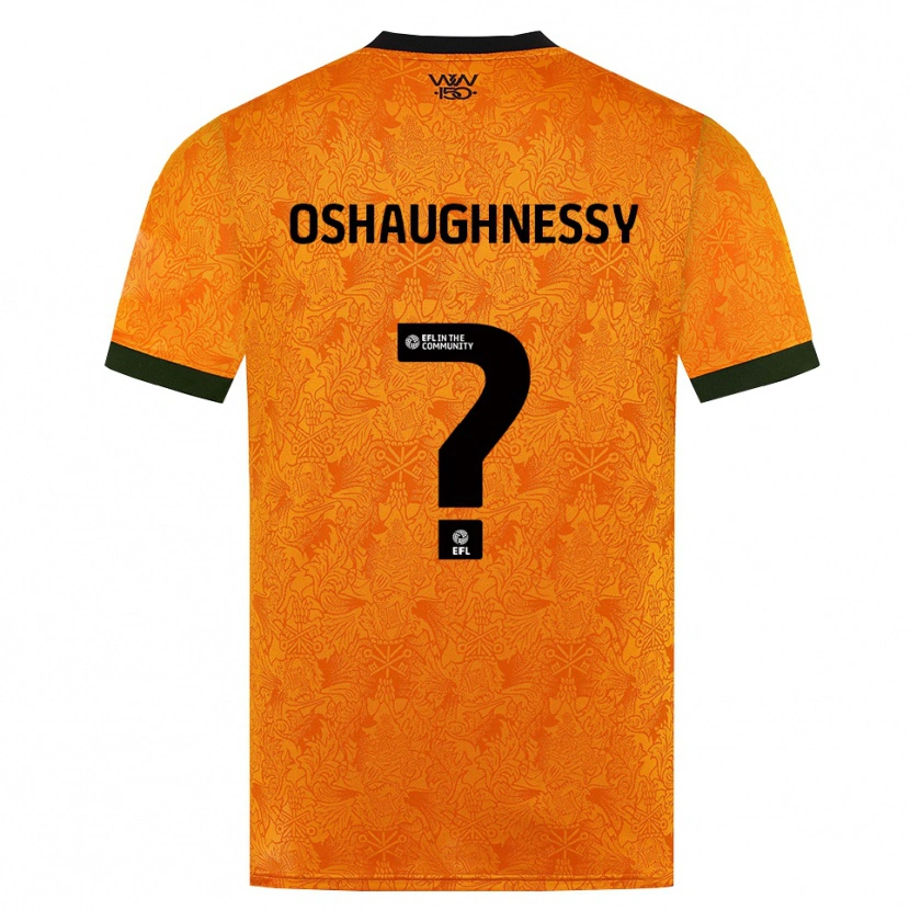 Danxen Hombre Camiseta Joe Oshaughnessy #0 Naranja Negro 1ª Equipación 2026/27 La Camisa México