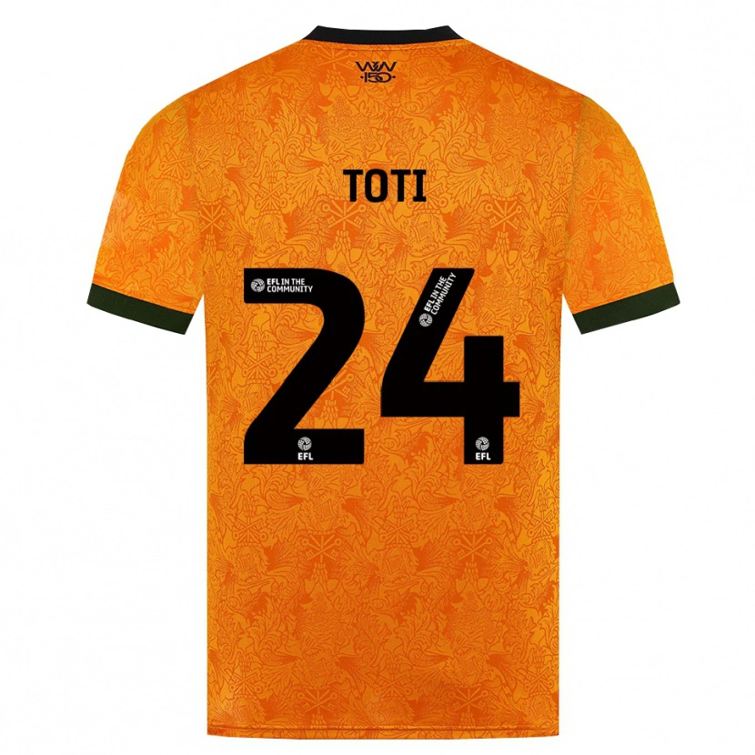 Danxen Hombre Camiseta Tote António Gomes #24 Naranja Negro 1ª Equipación 2026/27 La Camisa México