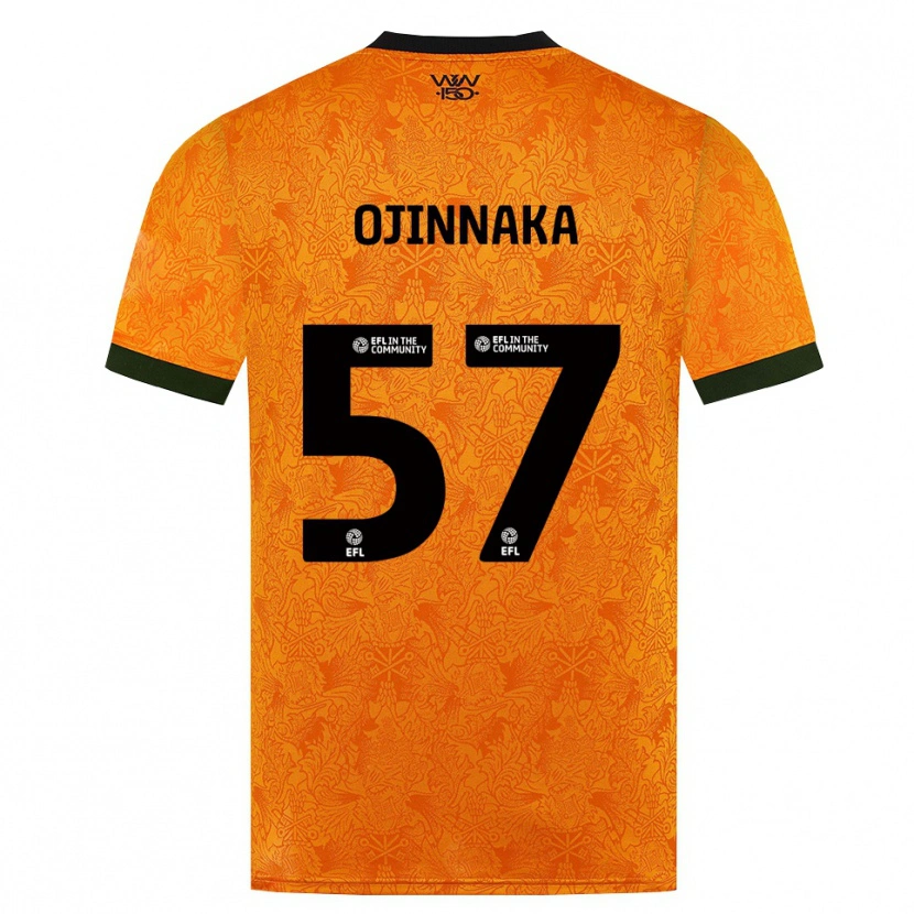 Danxen Hombre Camiseta Temple Ojinnaka #57 Naranja Negro 1ª Equipación 2026/27 La Camisa México